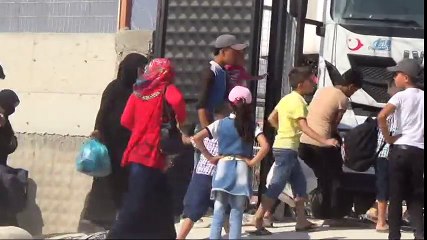 Kurban Bayramını Geçirmek İçin 40 Bin Suriyeli Ülkesine Gitti