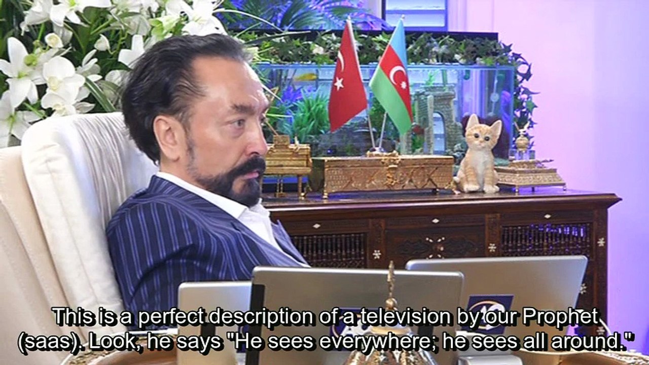 Our Prophet (saas) signaled to television technology that will be available at the time of the Mahdi