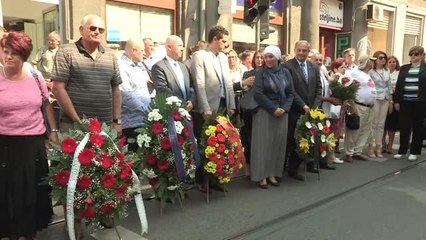 Bosna Hersek'teki "Markale Katliamı" Kurbanları Unutulmadı
