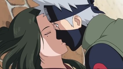 [ HD ] Kakashi and His Girlfriend Hanare, Kakashi Kissed a Hanare!!!