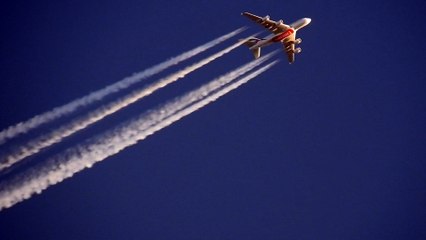 Bellissima scia aerea