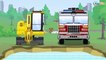 Excavator and friends, Kids Video Bathing Colors Fun - Colors for Children to Learn with Cars