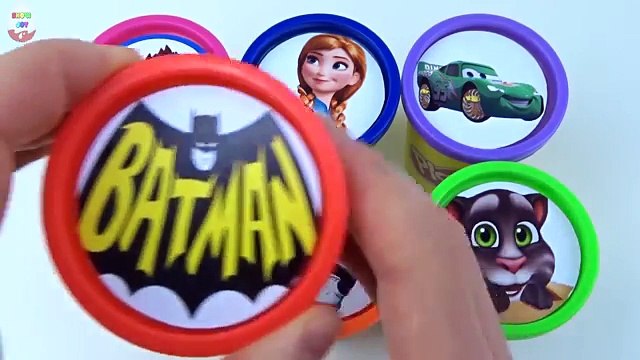 Des voitures argile les couleurs Apprendre patrouille patte jouer empilage Parlant à M jouets Сups doh mcqueen masha