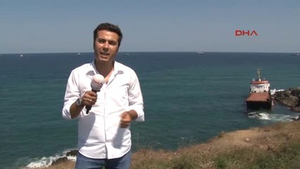 İkiye Bölünen Geminin Ön Bölümü Battı