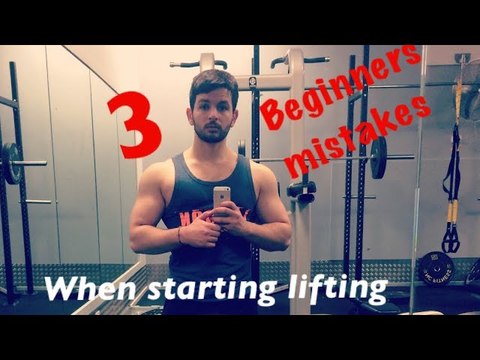 3 mistakes try to avoid when starting fitness-bodybuilding