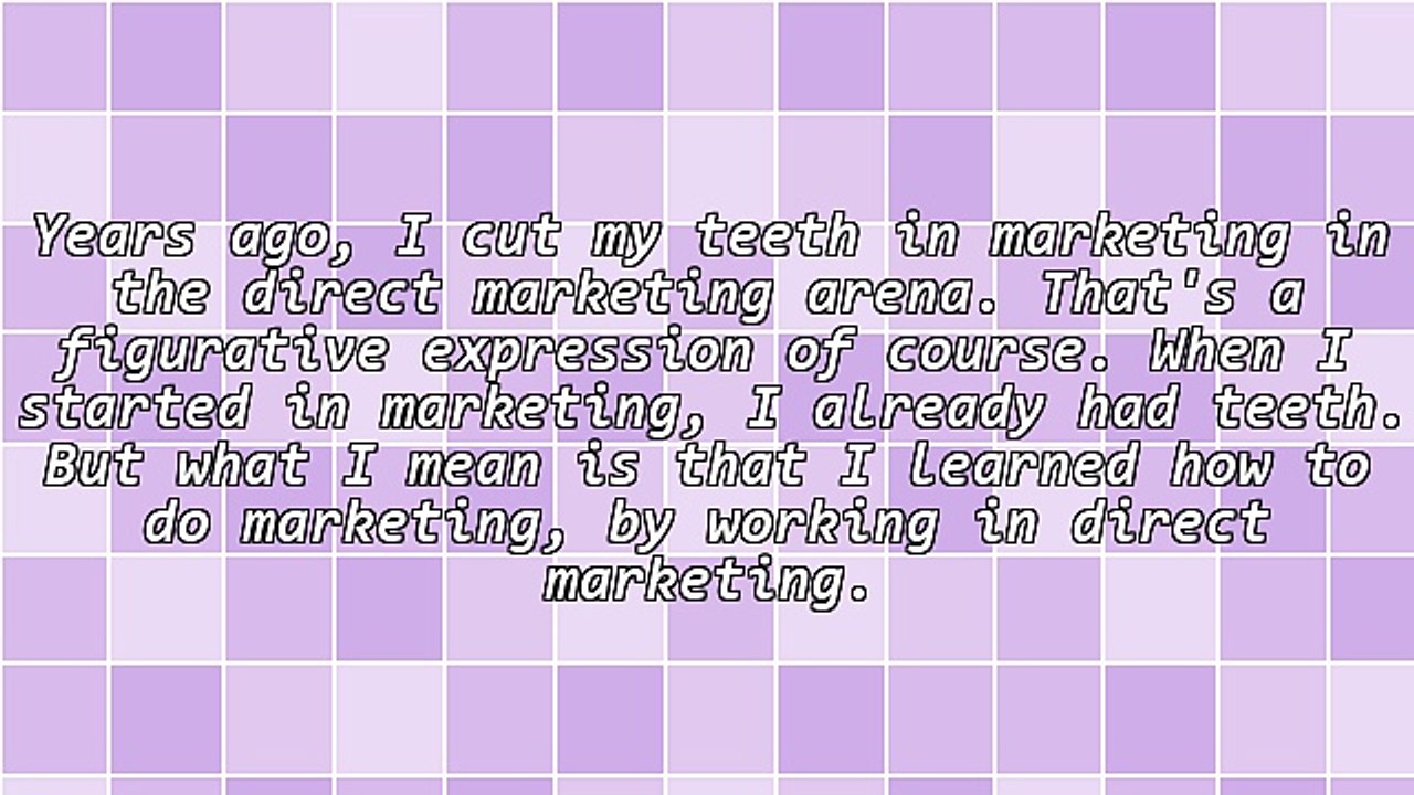 Testing in Marketing