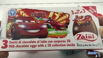 Des voitures des œufs foudre œufs surprise surprise pixar 2 disney eggs mcqueen jou surprennent
