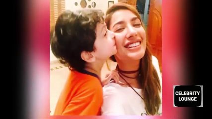 8 Pakistani Actresses With Their Niece And Nephew 2017