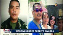 Marawi heroes receive awards