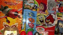Huevos huevos huevos para sorpresa juguetes video Niños para y masha oso de juguetes Kinder Sorpres