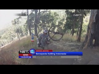 Misi 2 pria tahlukan 27 Gunung di Indonesia kayuh sepeda Onthel - NET12