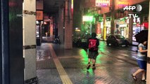 Nova tempestade atinge Macau e Hong Kong
