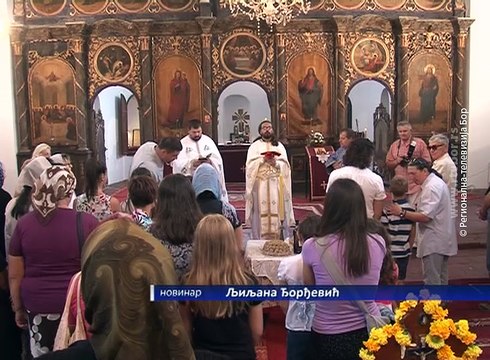 Slatinjani i crkva svečano obeležavaju slavu Veliku Gospojinu, 28. avgust 2017 (RTV Bor)