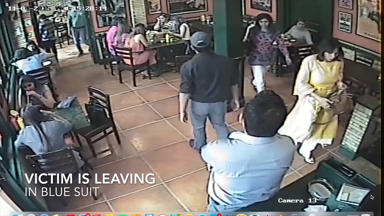 BIG CHILL CAFE KHAN MARKET CCTV FOOTAGE 04112015