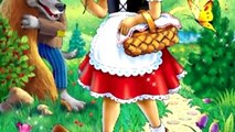 Enfants pour et dessin animé Red Riding conte de fées Hood loup gris