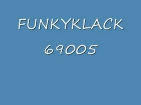 funk 69005 funkyklack