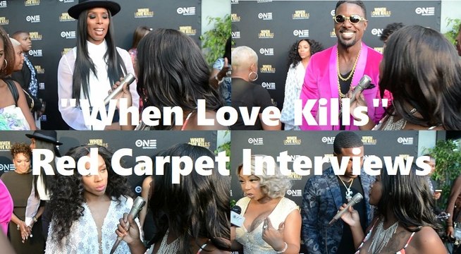 HHV Exclusive: When Love Kills red carpet interviews with Tasha Smith, Lance Gross, Lil' Mama, Tiffany New York Pollard, and Ferrari
