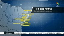 Expdte. brasileño Lula ha recorrido el noreste del país