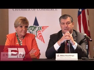 Alcaldes de Texas rechazan muro fronterizo entre México y EU/ Vianey Esquinca