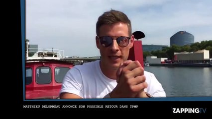 Matthieu Delormeau de retour dans TPMP ? Son message énigmatique sur Twitter