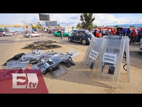 Oaxaca se convierte en tierra de bloqueos carreteros/ Ingrid Barrera