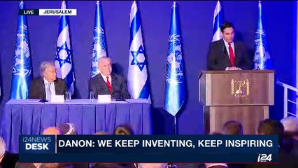 i24NEWS DESK | Netanyahu, Guterres hold joint  press conference | Monday, August 28th  2017