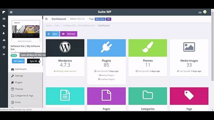 WP Suite Review Demo