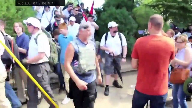 Un manifestant tiré dessus par un suprématiste blanc !