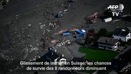 Suisse: les chances de survie des 8 randonneurs diminuent (2)
