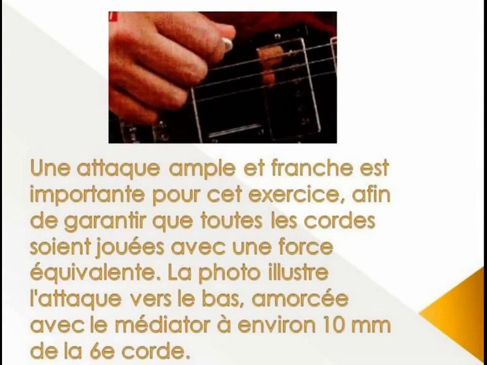 Apprendre à jouer à la guitare. 10 minutes par jour. Chapitre 1. Rythmique basique.