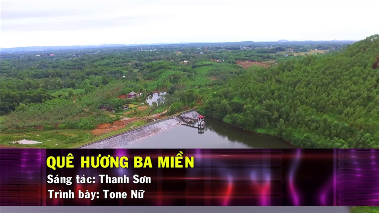 Quê Hương Ba Miền (Karaoke Beat) Tone Nữ Video Dailymotion