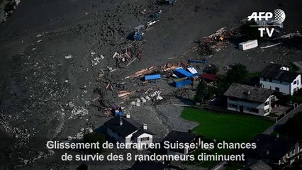 Suisse: les chances de survie des 8 randonneurs diminuent (2)