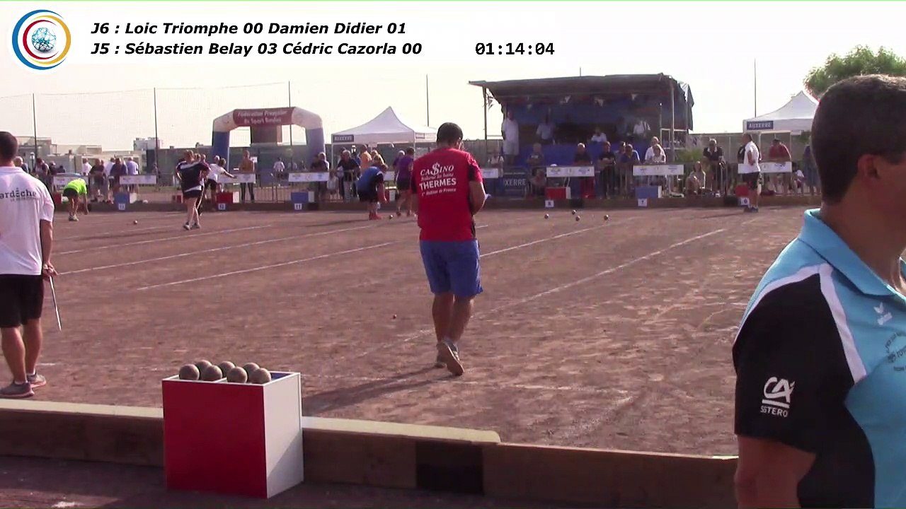 Premières parties de poules M1, France Simple, Auxerre 2017