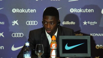 Barça - Dembélé : ''Messi est le meilleur joueur au monde''