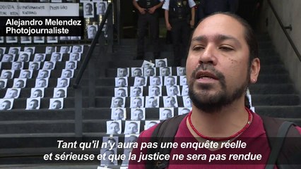 Marche à Mexico pour dénoncer la mort du reporter Candido Rios