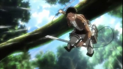 進撃の巨人　カッコいいシーン集　1話～25話＋OVA全話