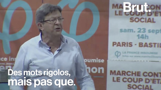 Le meeting de rentrée de Jean-Luc Mélenchon passé au scanner