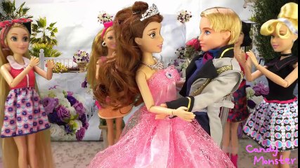 Disney Prince Belle Wedding Morning Routine Love Story عرس صباح اليوم الروتين