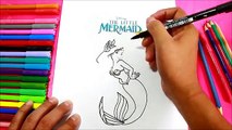 ForKids - Cómo dibujar a Ariel La Sirenita Kawaii | How to draw the little Mermaid