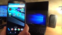 Androide reparto cómo en ordenador personal raíz pantalla para Sin 2016 pc-mobile tutorial