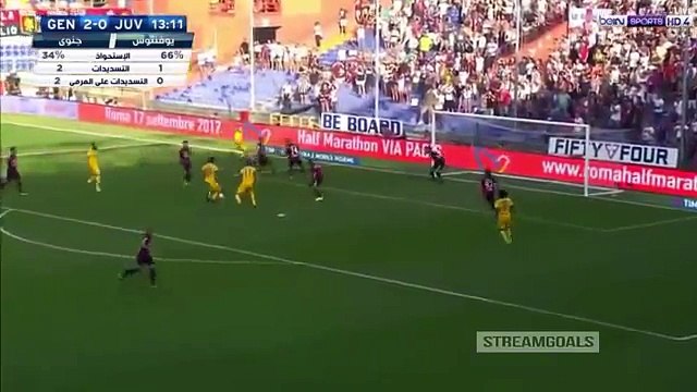اهداف مباراة يوفنتوس وجنوى 4-2 - هاتريك ديبالا - الدوري الايطالي HD