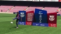 Ousmane Dembele Fail Juggling Ball in Barcelona presentation!