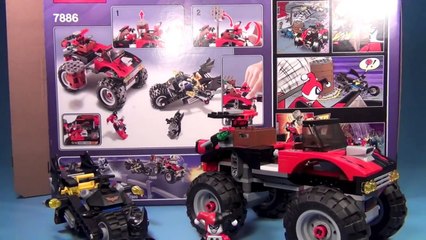 Homme chauve-souris marteau avis le le le le la un camion Nathan fasts lego lego batcycle harley quinns 7886