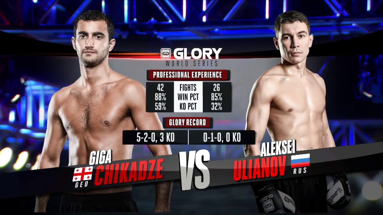 FULL MATCH - Giga Chikadze vs. Aleksei Ulianov - Tournament Sem-finals: GLORY 43 New York