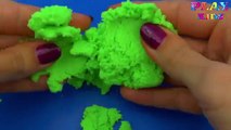 DIY how to make Kinetic Sand animal | How to make Dinosaur magic sand | Kinetic Sand dino