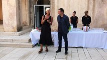 La présidente du FMI, Christine Lagarde, a été faite citoyenne d'honneur de la Ville de Bonifacio