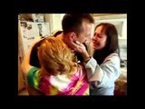 Soldier Surprises His Wife