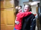 Navy Sailor Surprises His Sisters