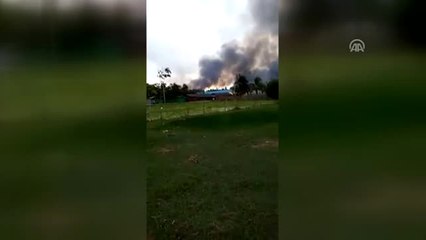 Arakan'da Müslüman Köyleri Yakılıyor