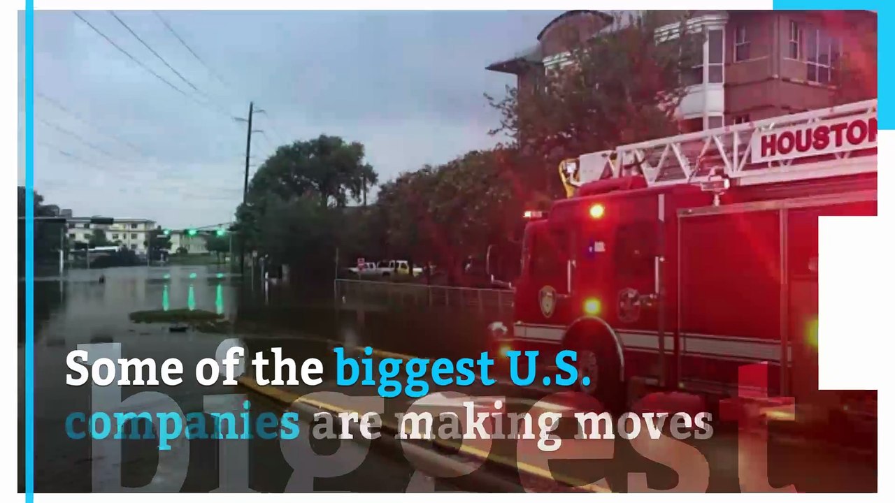 Corporate America bands together to save Harvey victims